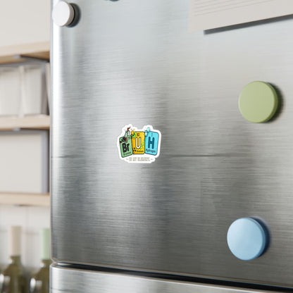 Chemistry 'BrUH' Periodic Table Vinyl Sticker — Kiss-Cut Decal (In My Element)