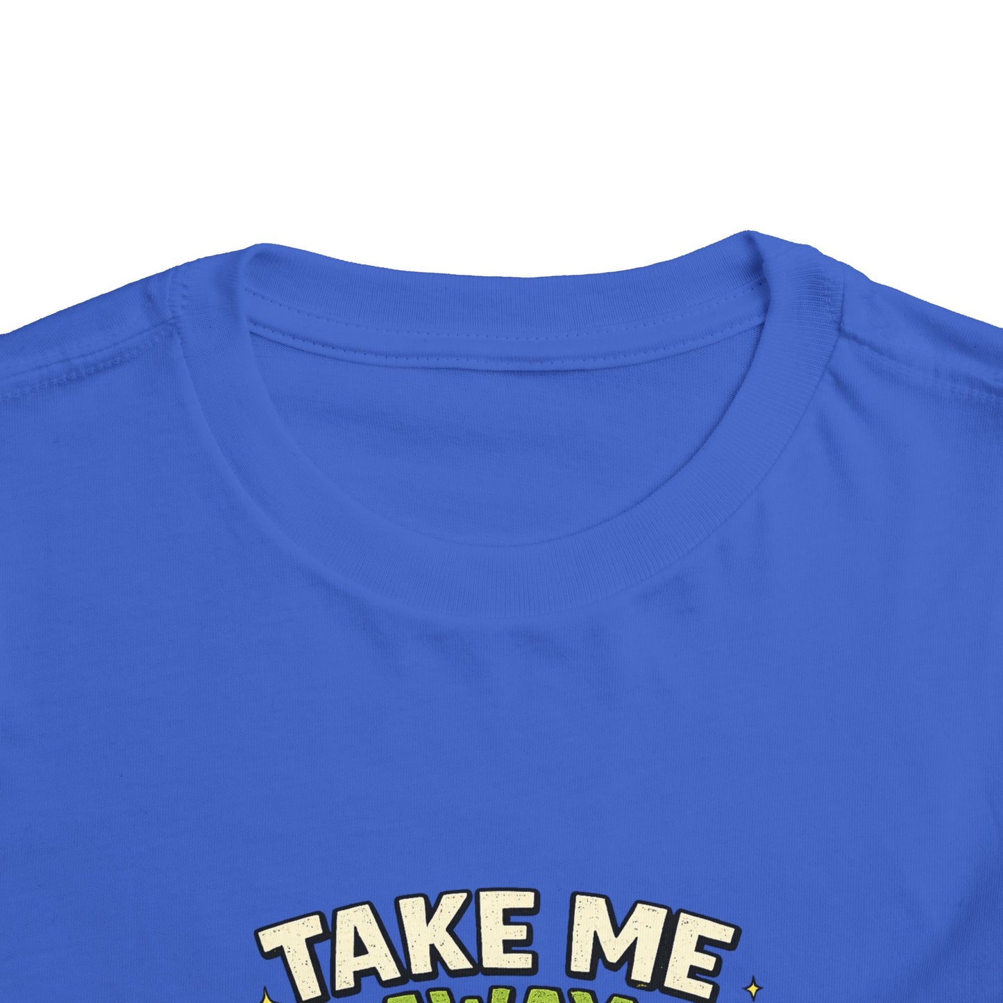 Take Me Away to Recess Toddler Tee — Cute UFO Recess Graphic Shirt