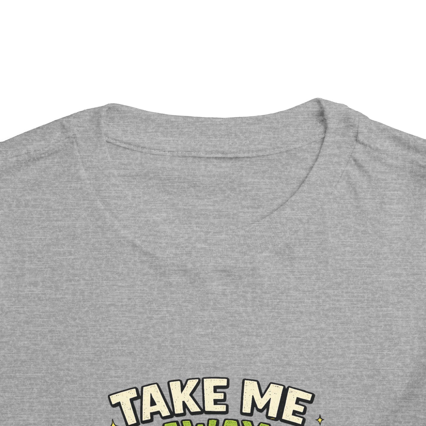 Take Me Away to Recess Toddler Tee — Cute UFO Recess Graphic Shirt