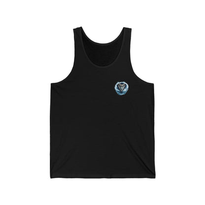Protect the Ocean's Balance Tank Top — Shark Tooth Conservation Graphic