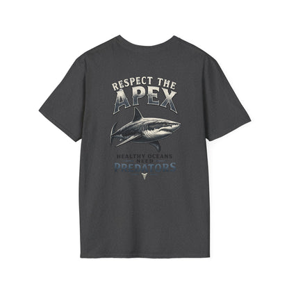 Respect the Apex | Healthy Oceans Need Predators Shark Soft T-Shirt