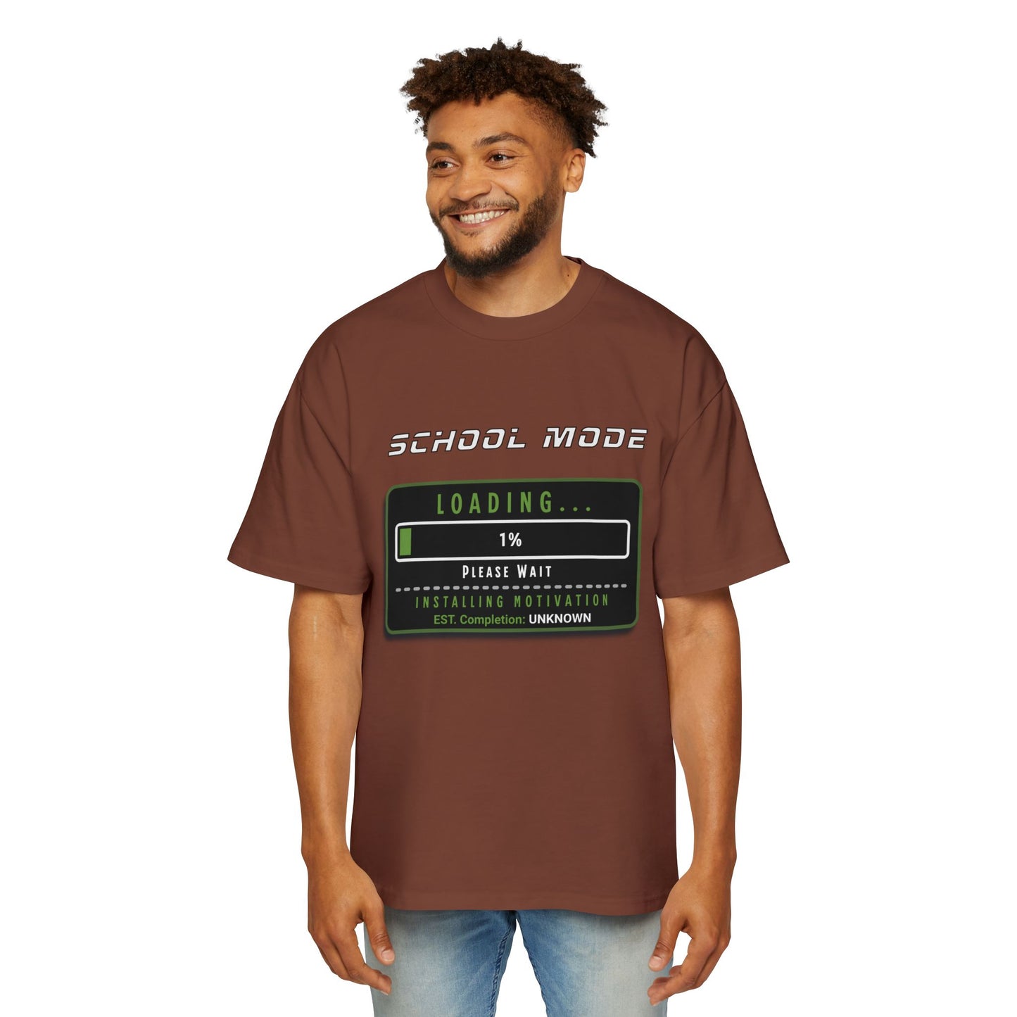 School Mode: Loading... 1% Funny Back to School T-Shirt' Graphic T-Shirt