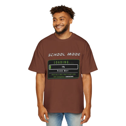 School Mode: Loading... 1% Funny Back to School T-Shirt' Graphic T-Shirt