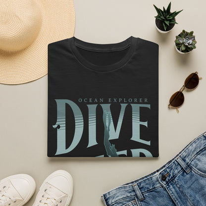 Dive Deep T‑Shirt — Ocean Explorer Scuba Diver Tee