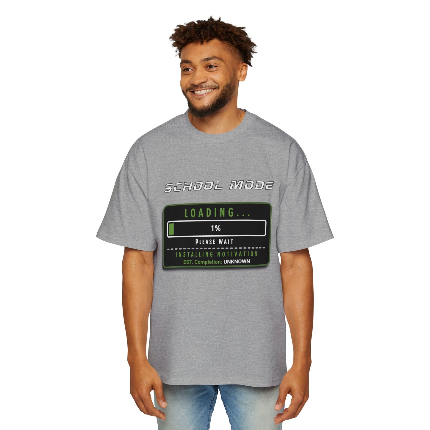 School Mode: Loading... 1% Funny Back to School T-Shirt' Graphic T-Shirt