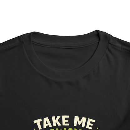 Take Me Away to Recess Toddler Tee — Cute UFO Recess Graphic Shirt