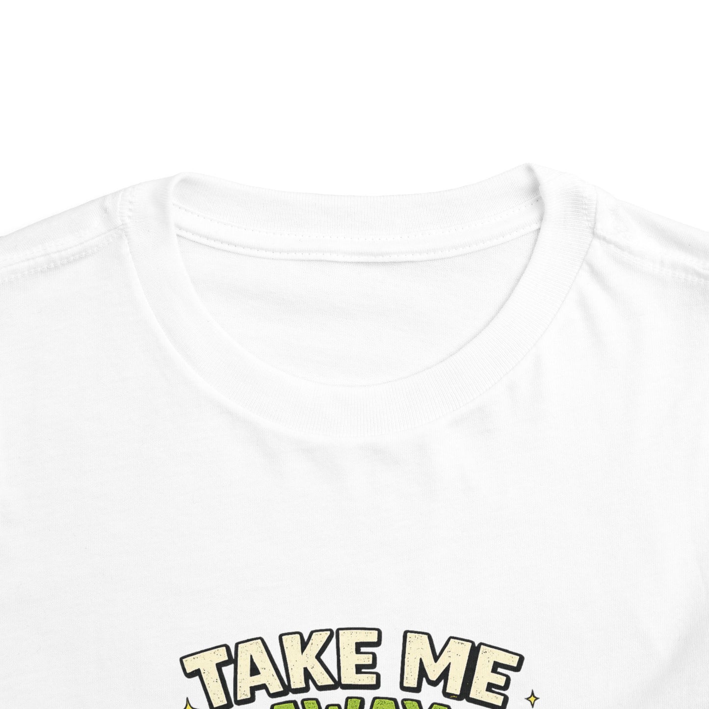 Take Me Away to Recess Toddler Tee — Cute UFO Recess Graphic Shirt