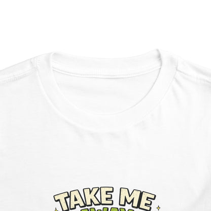 Take Me Away to Recess Toddler Tee — Cute UFO Recess Graphic Shirt