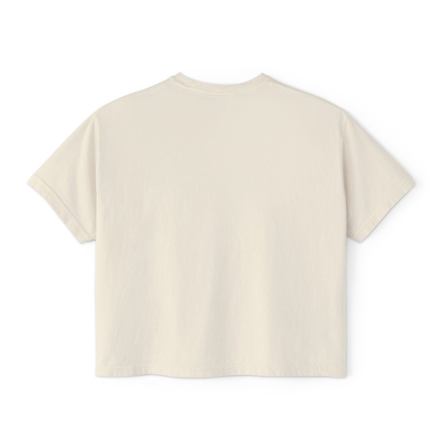 Wander Free Heart Boxy Tee — Women's Heart Graphic Travel T‑Shirt