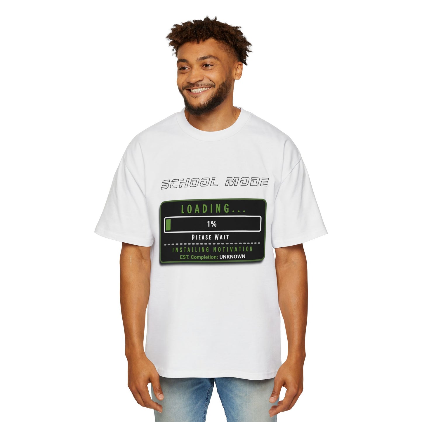 School Mode: Loading... 1% Funny Back to School T-Shirt' Graphic T-Shirt