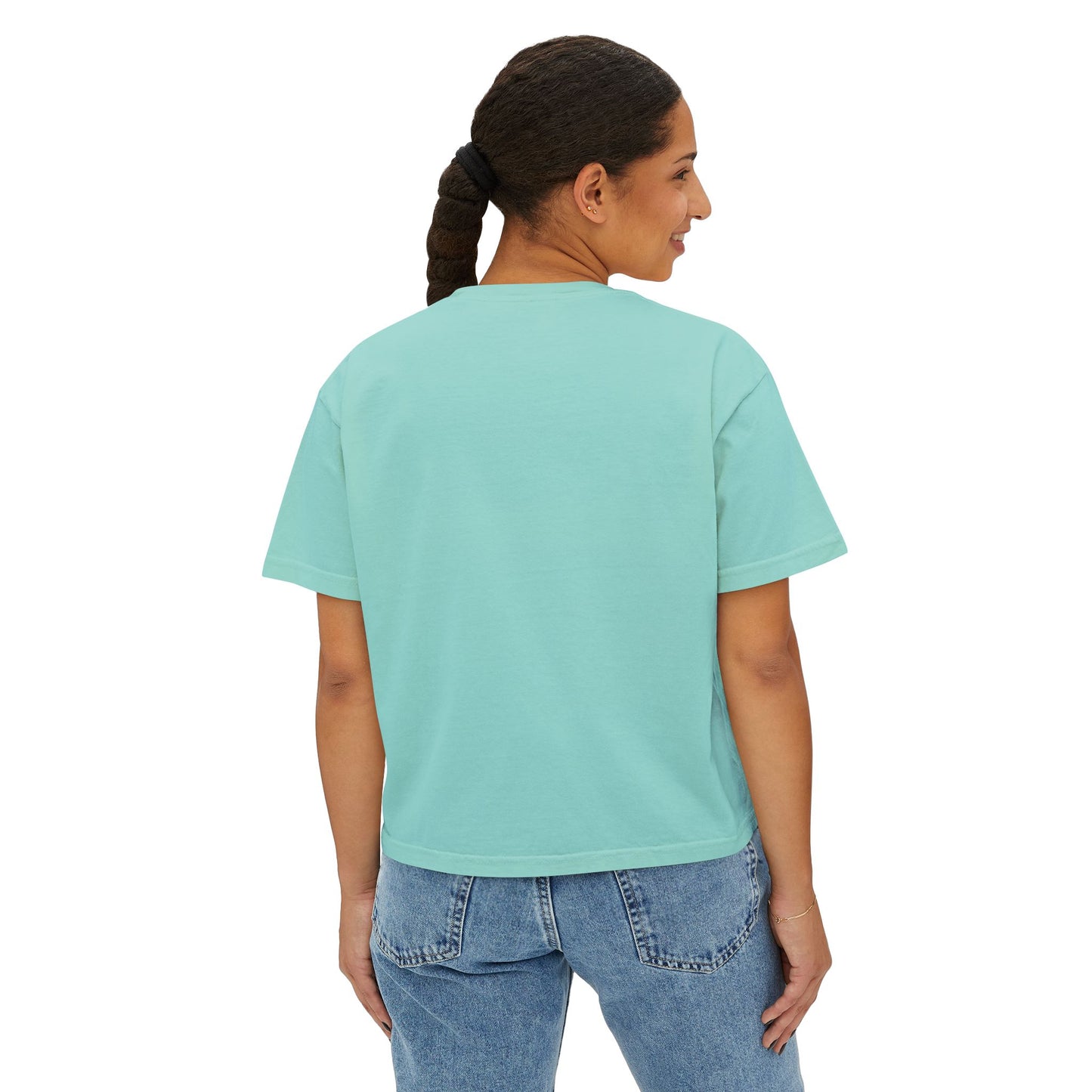 Peace Comes From Within Yoga Boxy Tee