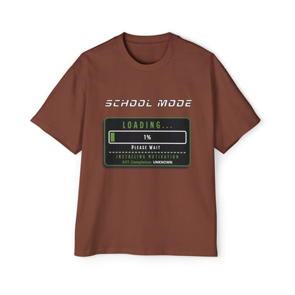 School Mode: Loading... 1% Funny Back to School T-Shirt' Graphic T-Shirt