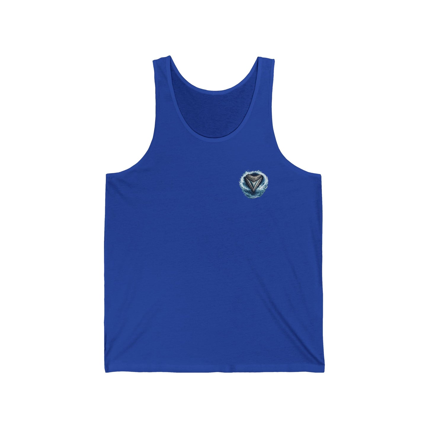 Protect the Ocean's Balance Tank Top — Shark Tooth Conservation Graphic