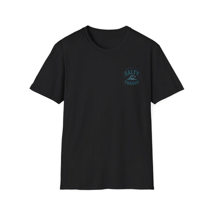 Keep It Salty Not Trashy T-Shirt — Beachy Ocean Conservation Tee