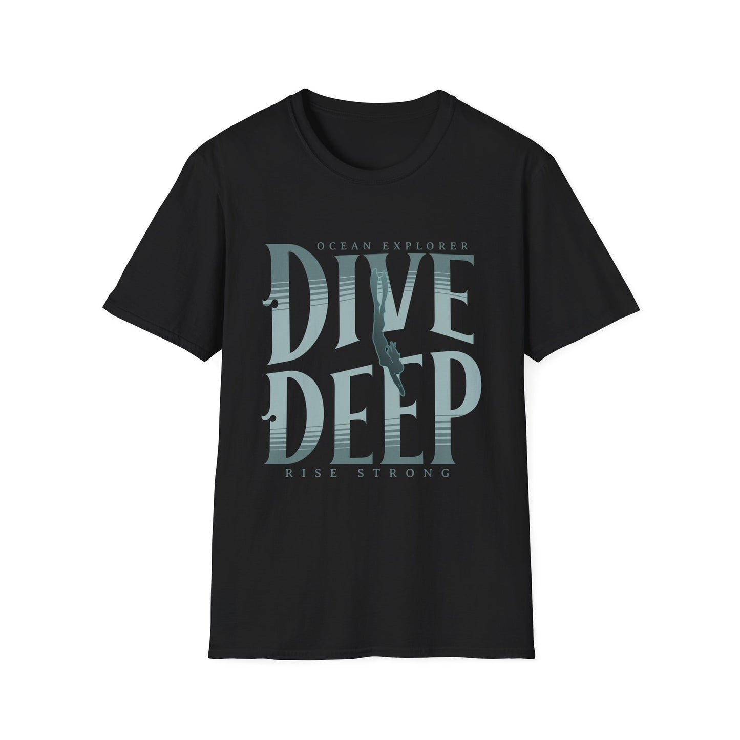 Dive Deep T‑Shirt — Ocean Explorer Scuba Diver Tee