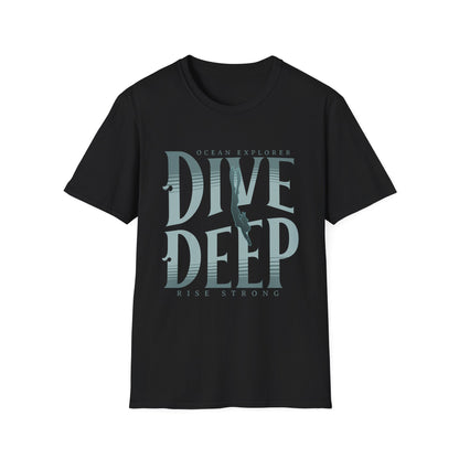 Dive Deep T‑Shirt — Ocean Explorer Scuba Diver Tee