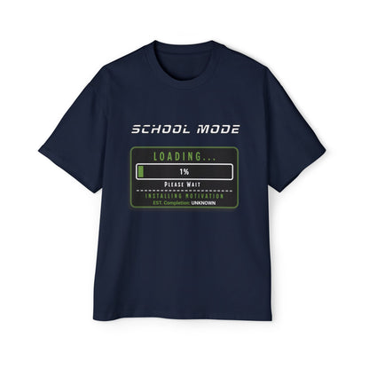 School Mode: Loading... 1% Funny Back to School T-Shirt' Graphic T-Shirt