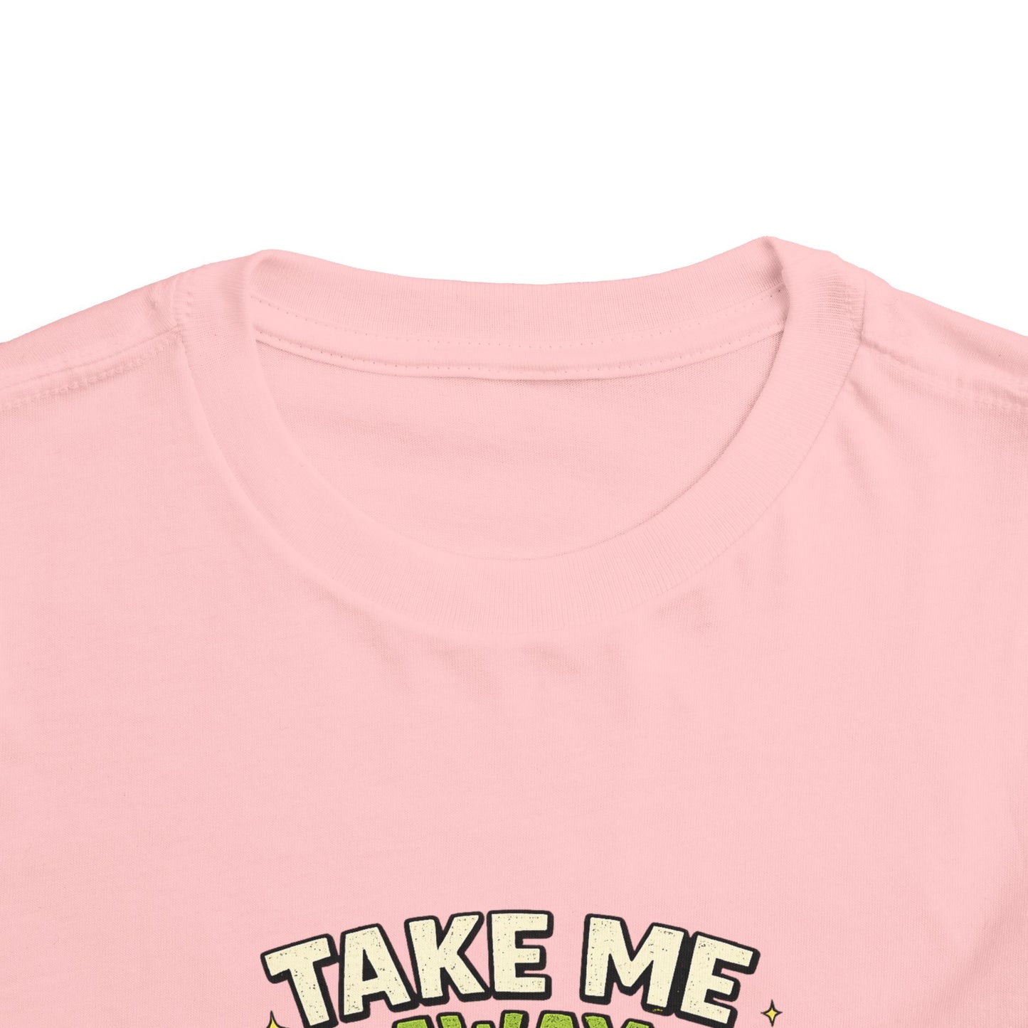 Take Me Away to Recess Toddler Tee — Cute UFO Recess Graphic Shirt