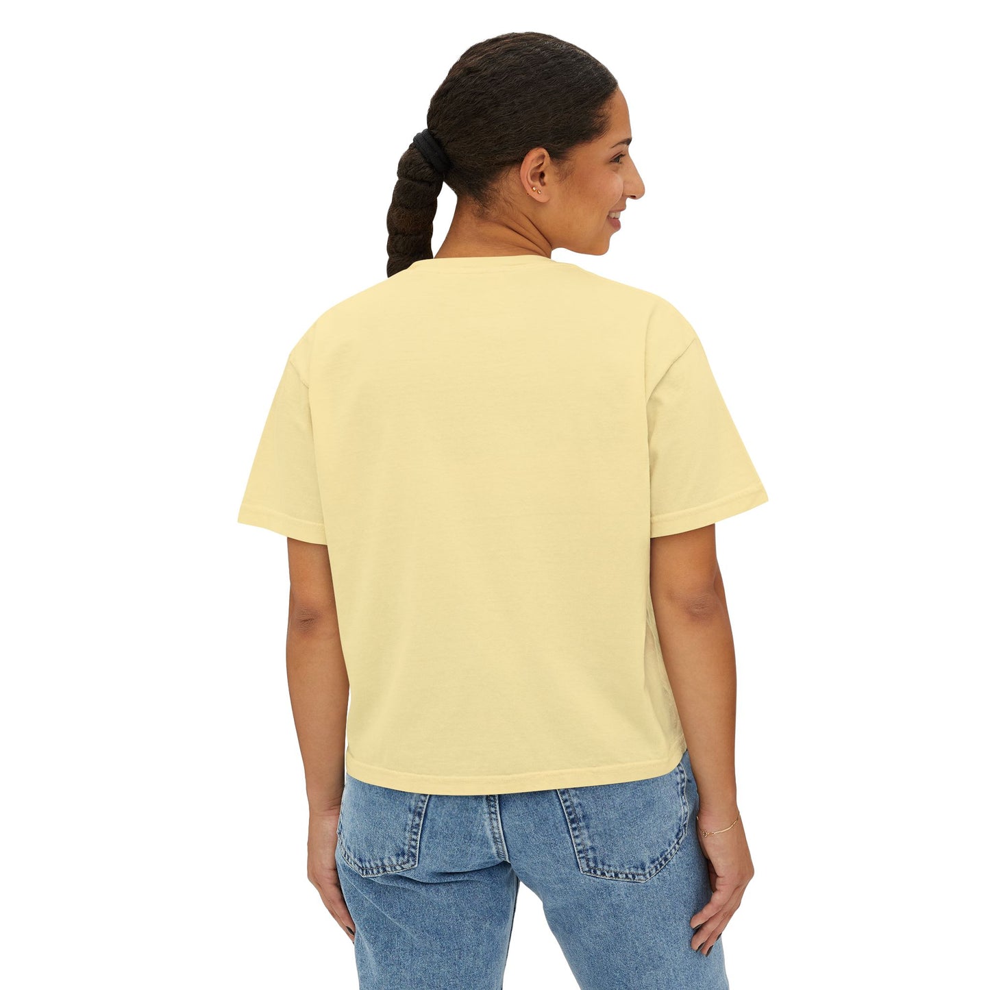 Peace Comes From Within Yoga Boxy Tee