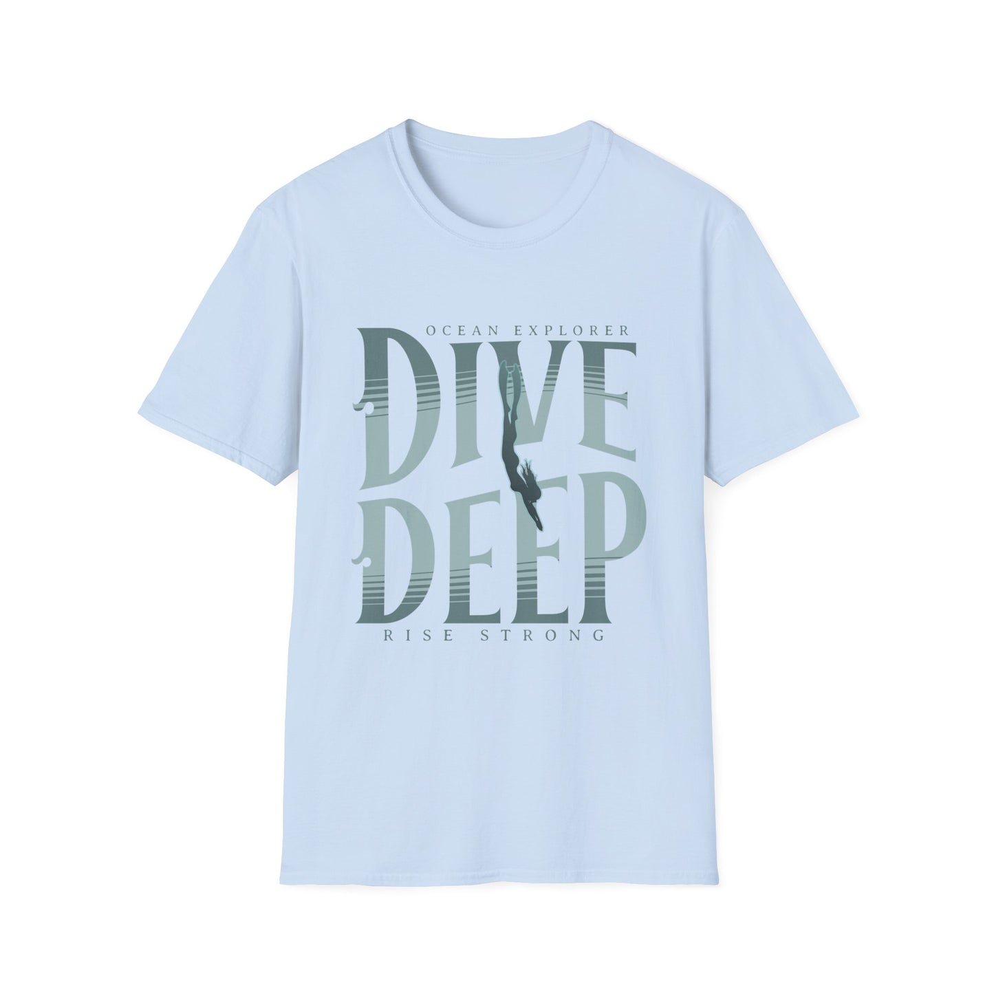 Dive Deep T‑Shirt — Ocean Explorer Scuba Diver Tee