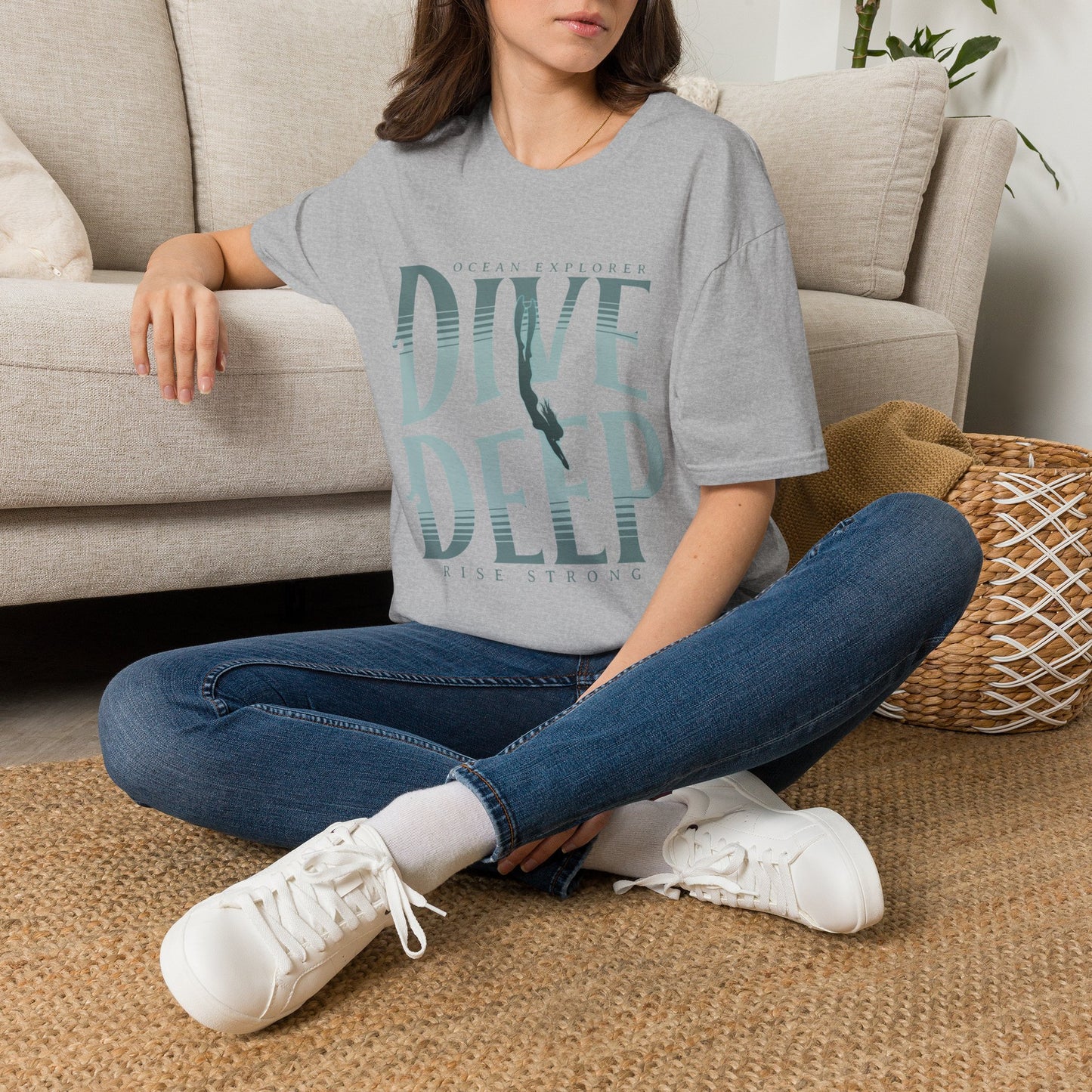 Dive Deep T‑Shirt — Ocean Explorer Scuba Diver Tee