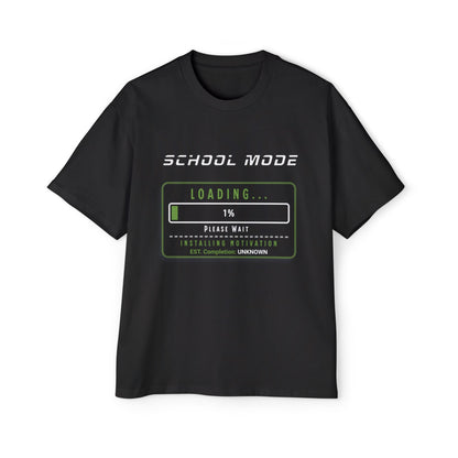 School Mode: Loading... 1% Funny Back to School T-Shirt' Graphic T-Shirt
