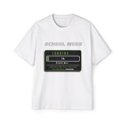 School Mode: Loading... 1% Funny Back to School T-Shirt' Graphic T-Shirt