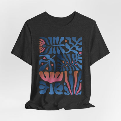 Coral Bloom | Coral Reef Ocean Art T-Shirt