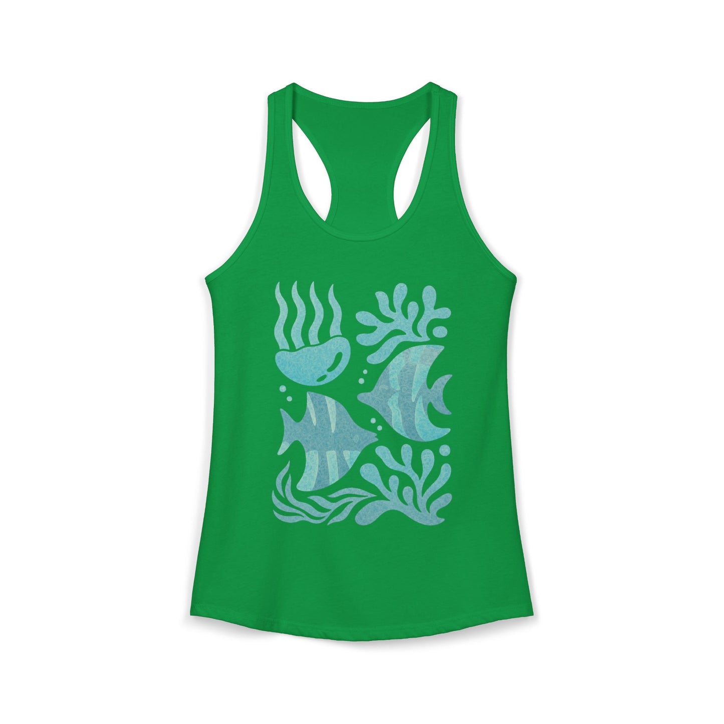 Cute Sea Life Ocean Women's Ideal Racerback Tank