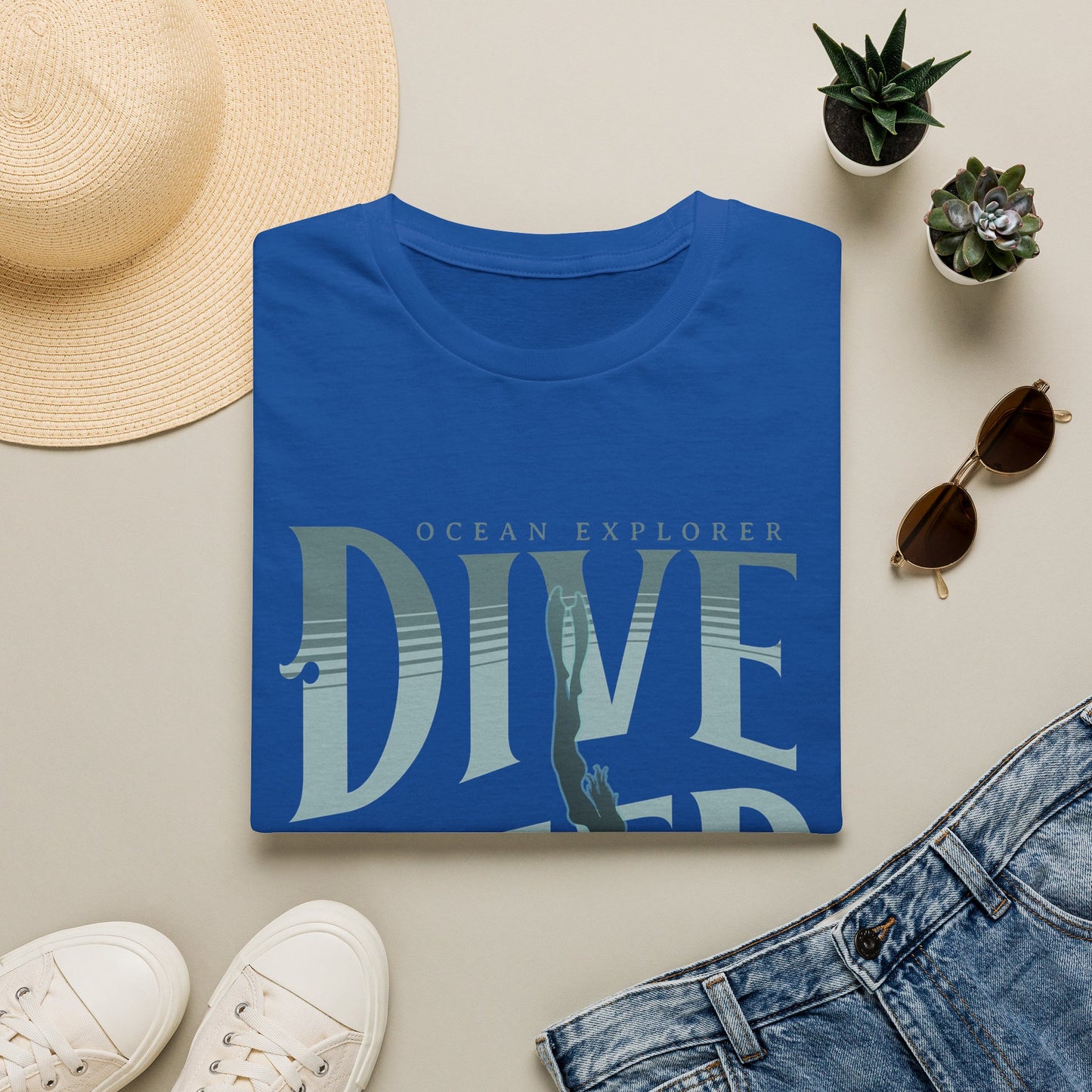 Dive Deep T‑Shirt — Ocean Explorer Scuba Diver Tee