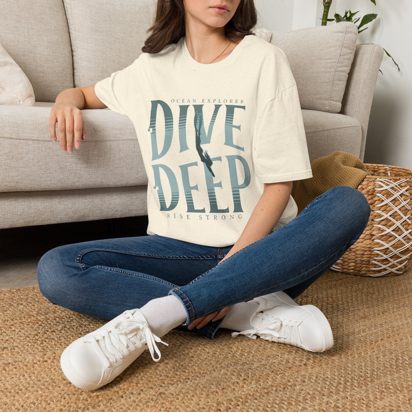 Dive Deep T‑Shirt — Ocean Explorer Scuba Diver Tee