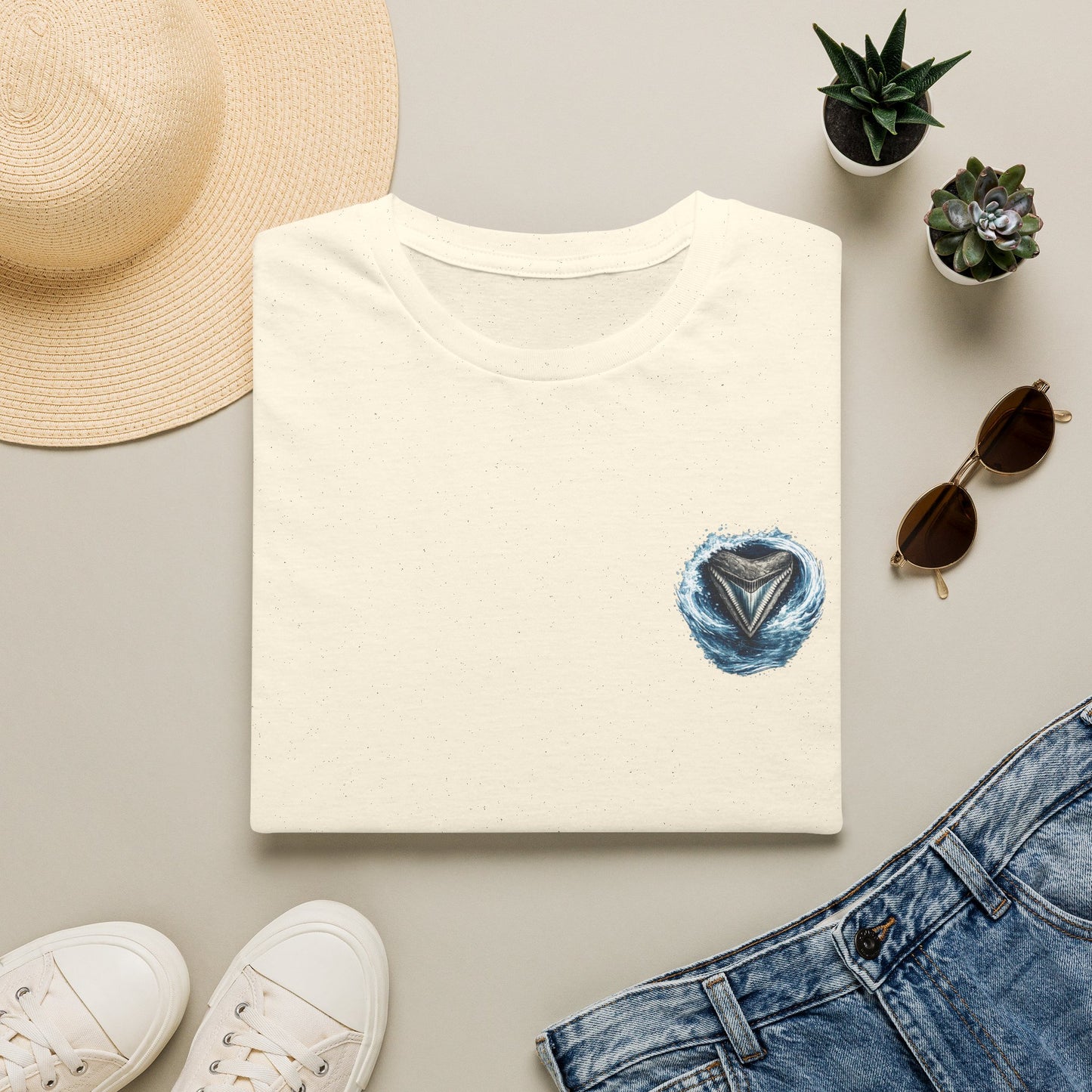 Protect the Ocean's Balance | Shark Tooth Conservation Unisex Softstyle T-Shirt