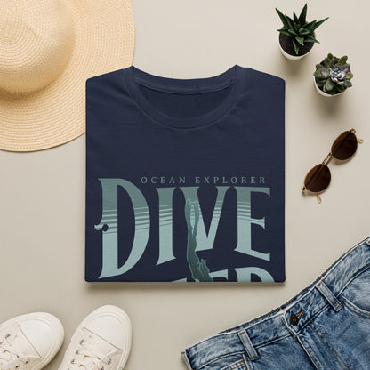 Dive Deep T‑Shirt — Ocean Explorer Scuba Diver Tee