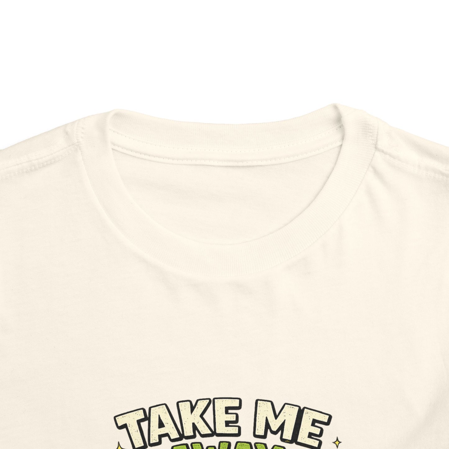 Take Me Away to Recess Toddler Tee — Cute UFO Recess Graphic Shirt