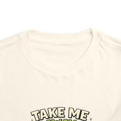 Take Me Away to Recess Toddler Tee — Cute UFO Recess Graphic Shirt
