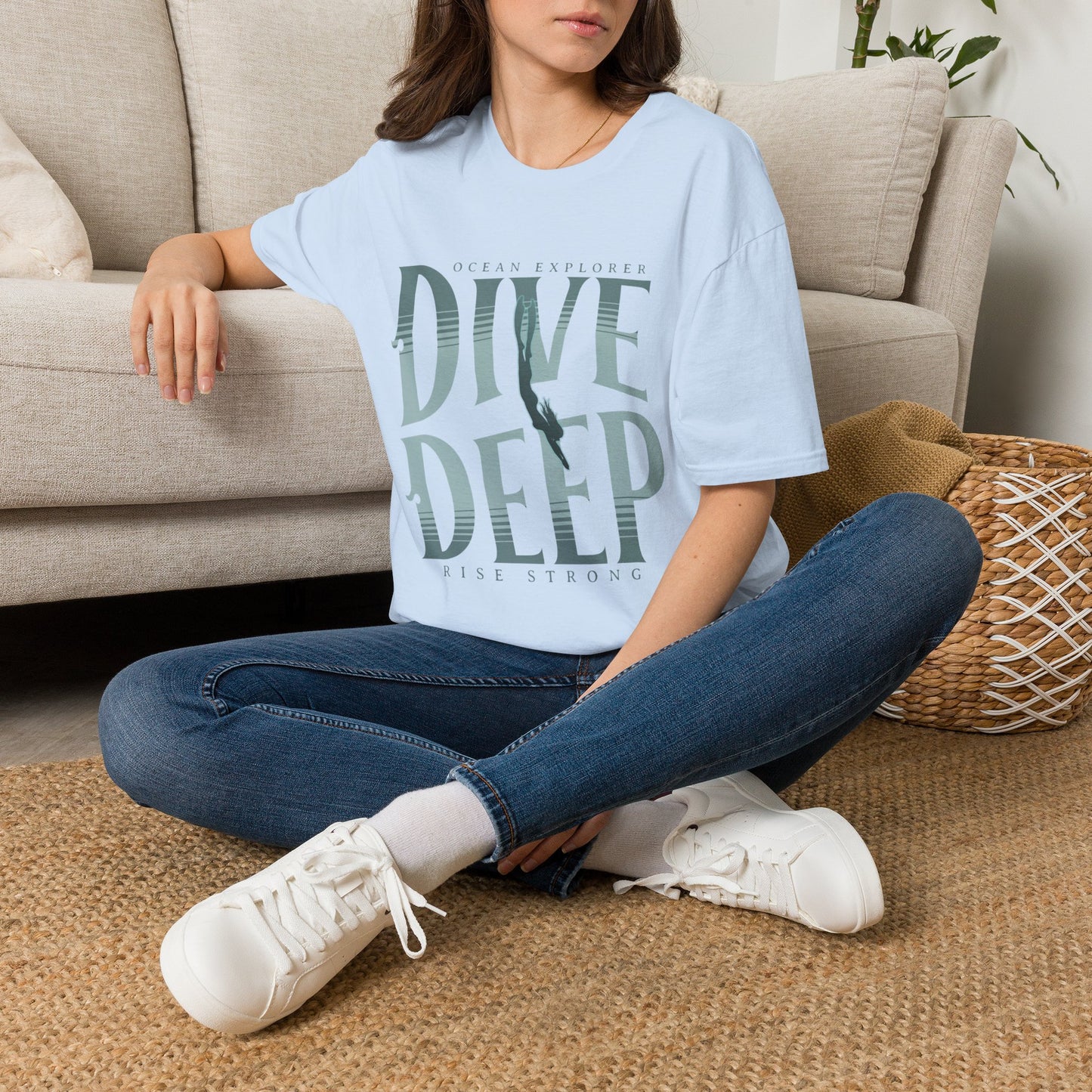Dive Deep T‑Shirt — Ocean Explorer Scuba Diver Tee