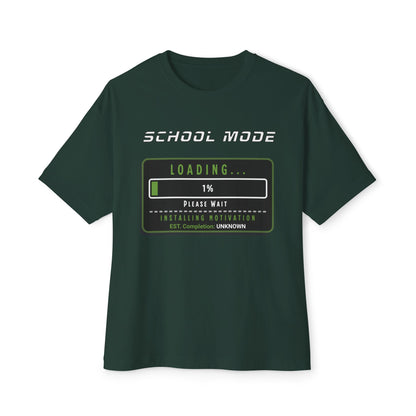 School Mode Loading Tee — Retro Gamer Back-to-School T-Shirt
