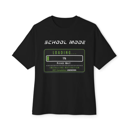 School Mode Loading Tee — Retro Gamer Back-to-School T-Shirt
