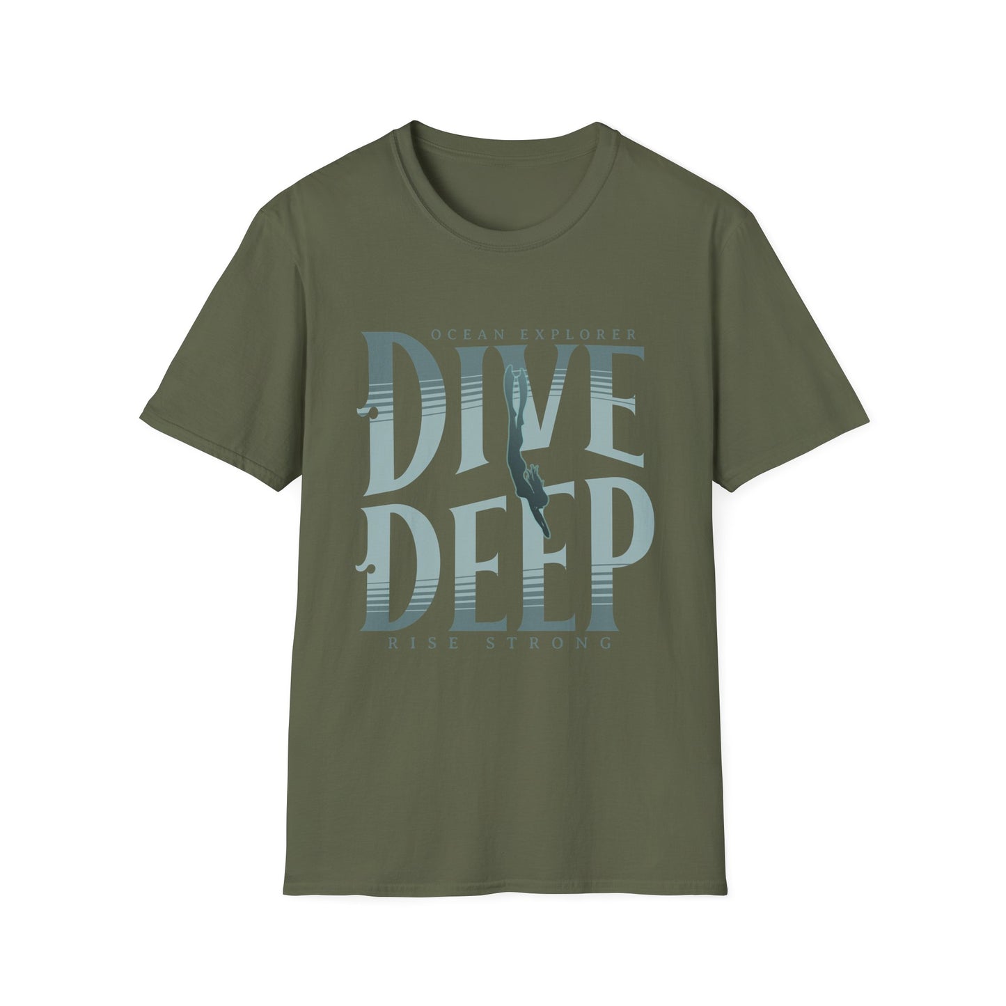 Dive Deep T‑Shirt — Ocean Explorer Scuba Diver Tee