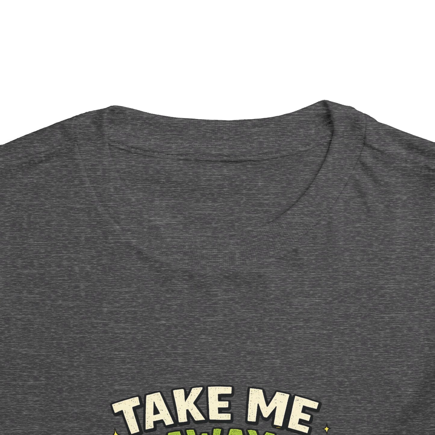 Take Me Away to Recess Toddler Tee — Cute UFO Recess Graphic Shirt