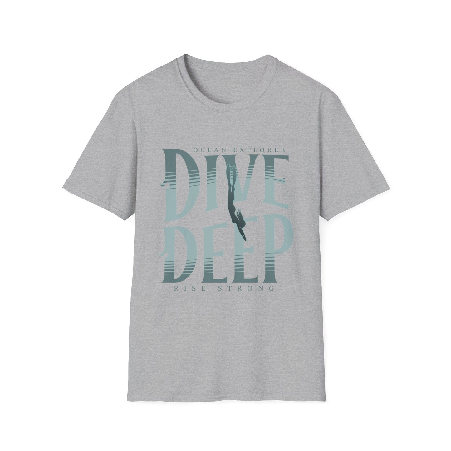 Dive Deep T‑Shirt — Ocean Explorer Scuba Diver Tee