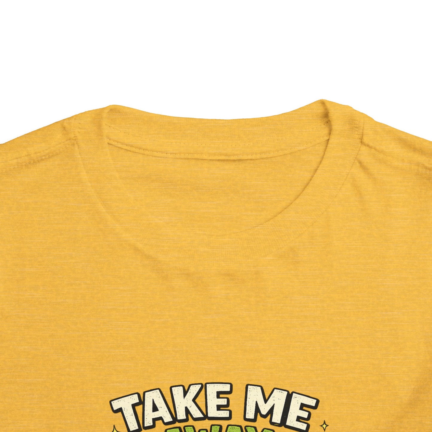 Take Me Away to Recess Toddler Tee — Cute UFO Recess Graphic Shirt
