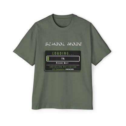 School Mode: Loading... 1% Funny Back to School T-Shirt' Graphic T-Shirt