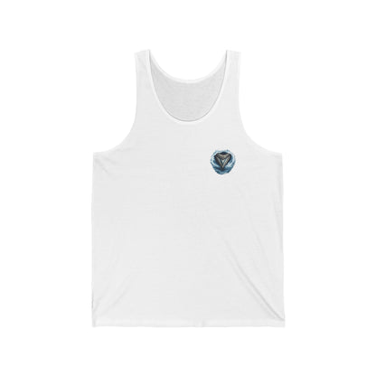 Protect the Ocean's Balance Tank Top — Shark Tooth Conservation Graphic