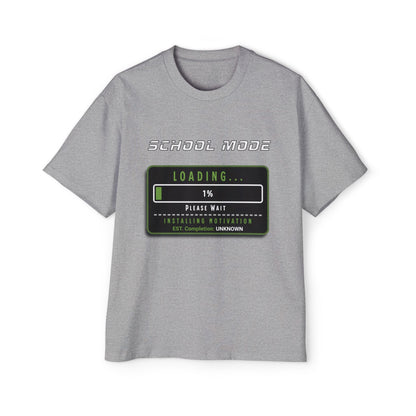School Mode: Loading... 1% Funny Back to School T-Shirt' Graphic T-Shirt