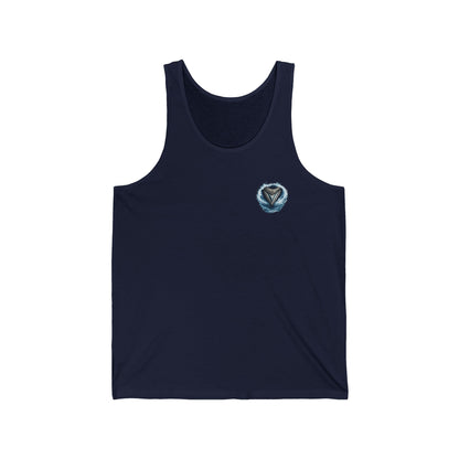 Protect the Ocean's Balance Tank Top — Shark Tooth Conservation Graphic