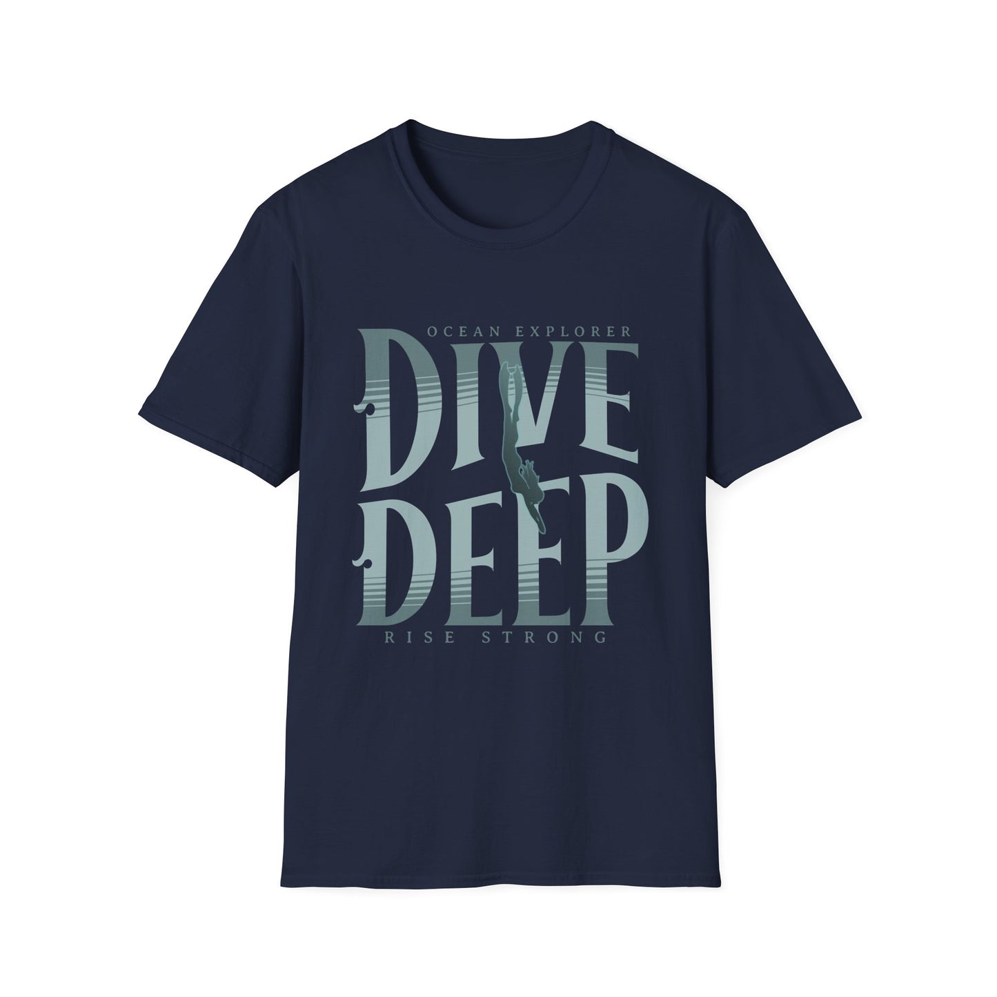 Dive Deep T‑Shirt — Ocean Explorer Scuba Diver Tee