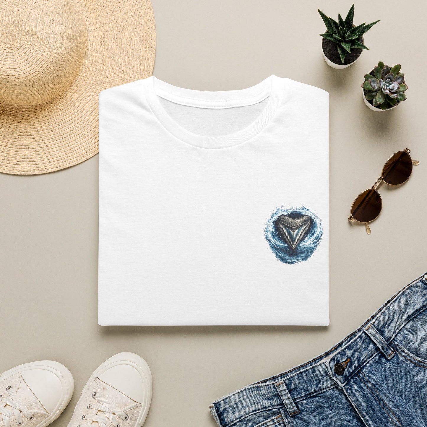 Protect the Ocean's Balance | Shark Tooth Conservation Unisex Softstyle T-Shirt