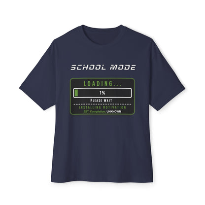 School Mode Loading Tee — Retro Gamer Back-to-School T-Shirt