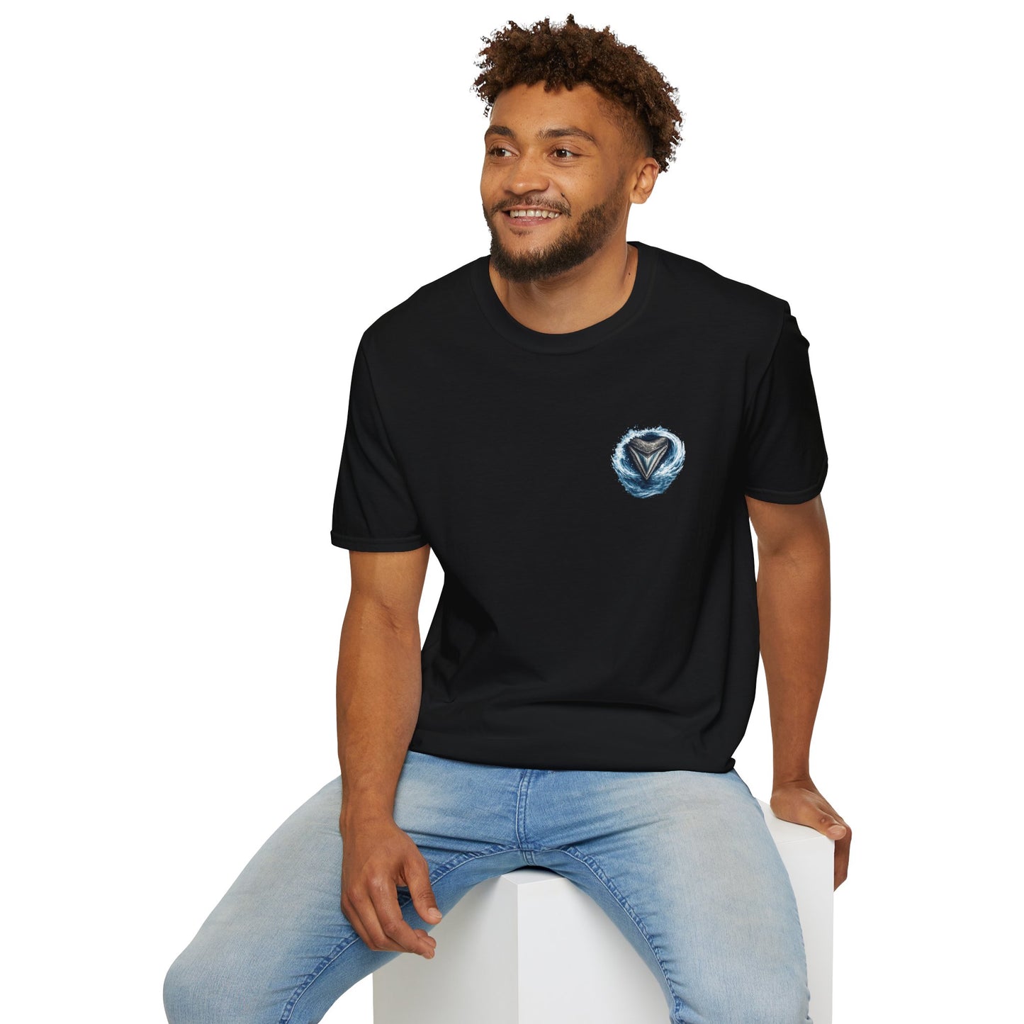 Protect the Ocean's Balance | Shark Tooth Conservation Unisex Softstyle T-Shirt